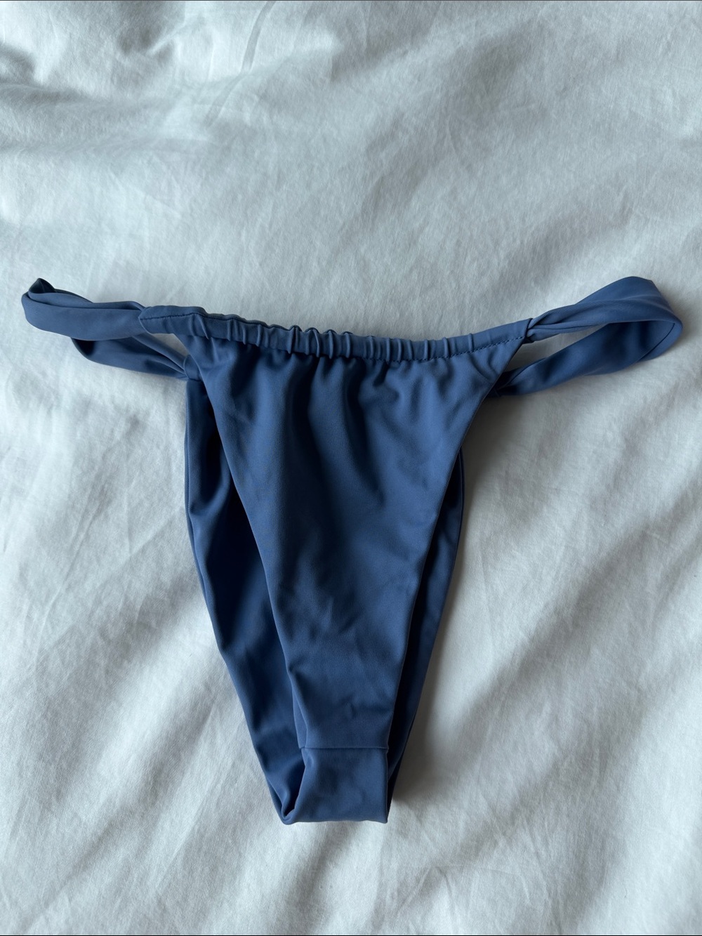Blue Bikini Bottom - Solid Minimal Style